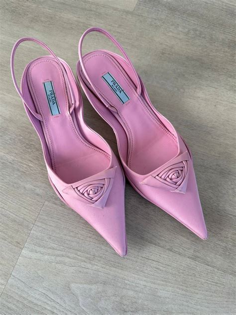 prada rose shoes